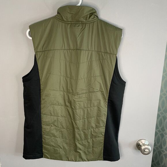 Smartwool Mens M Smartloft Vest Full Zip Green Breathable Wicking NWT - Picture 2 of 8